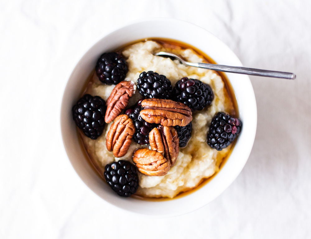 Blackberry Cobbler Oatmeal-image