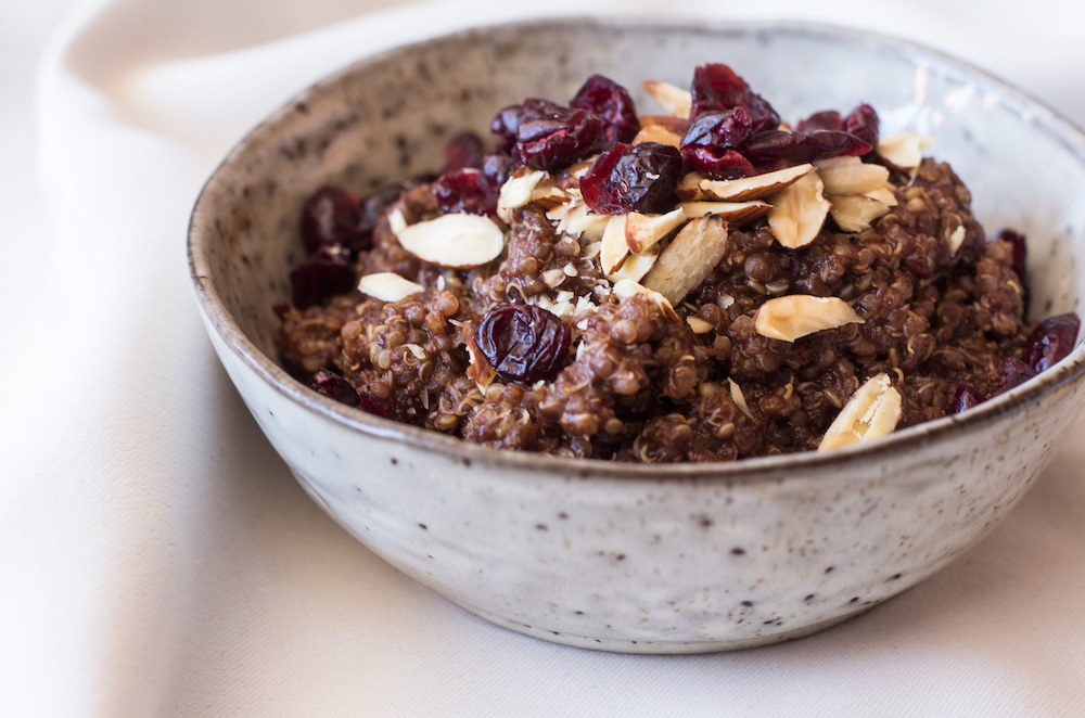 Lighter Simple Amaranth & Quinoa Porridge