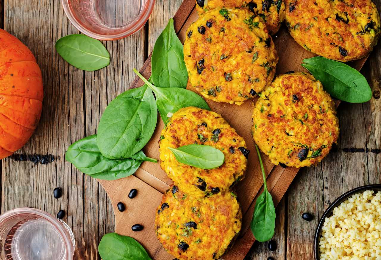 The Blue Zones Meal Planner Savory White Bean Breakfast Patties