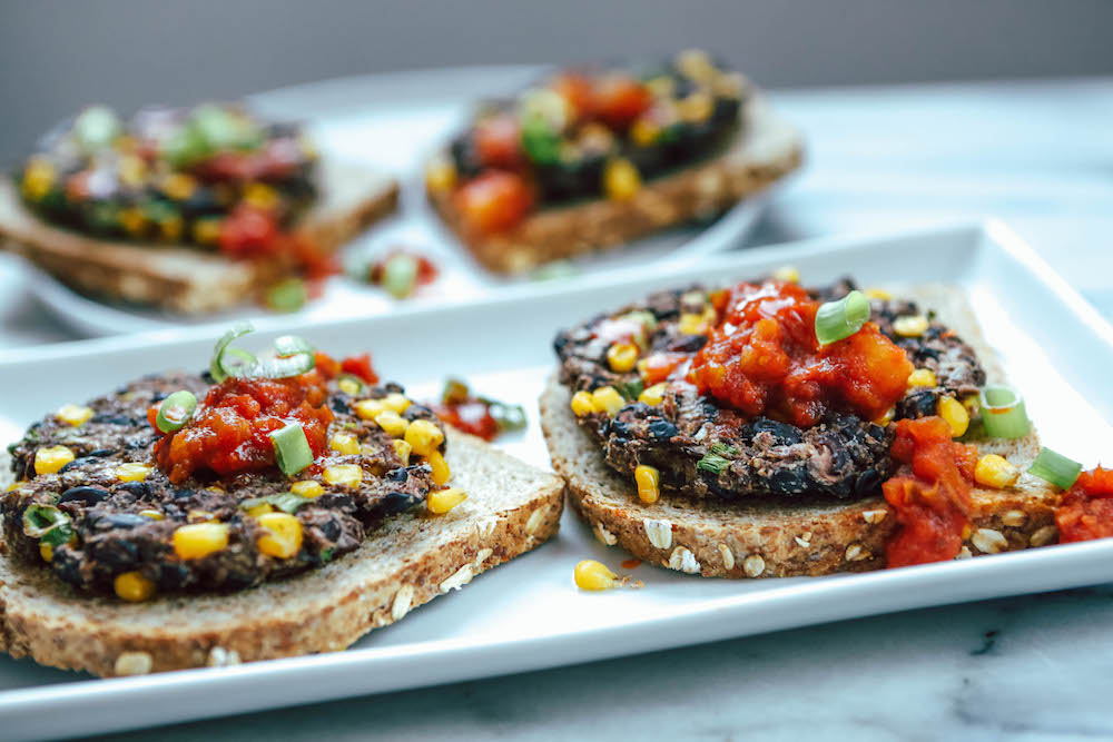 The Blue Zones Meal Planner Black Bean Breakfast Patties