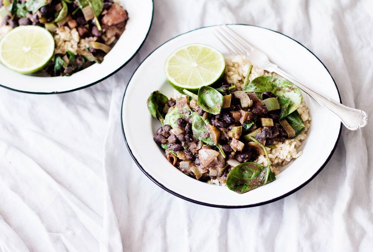 The Blue Zones Meal Planner Cuban Black Beans & Rice